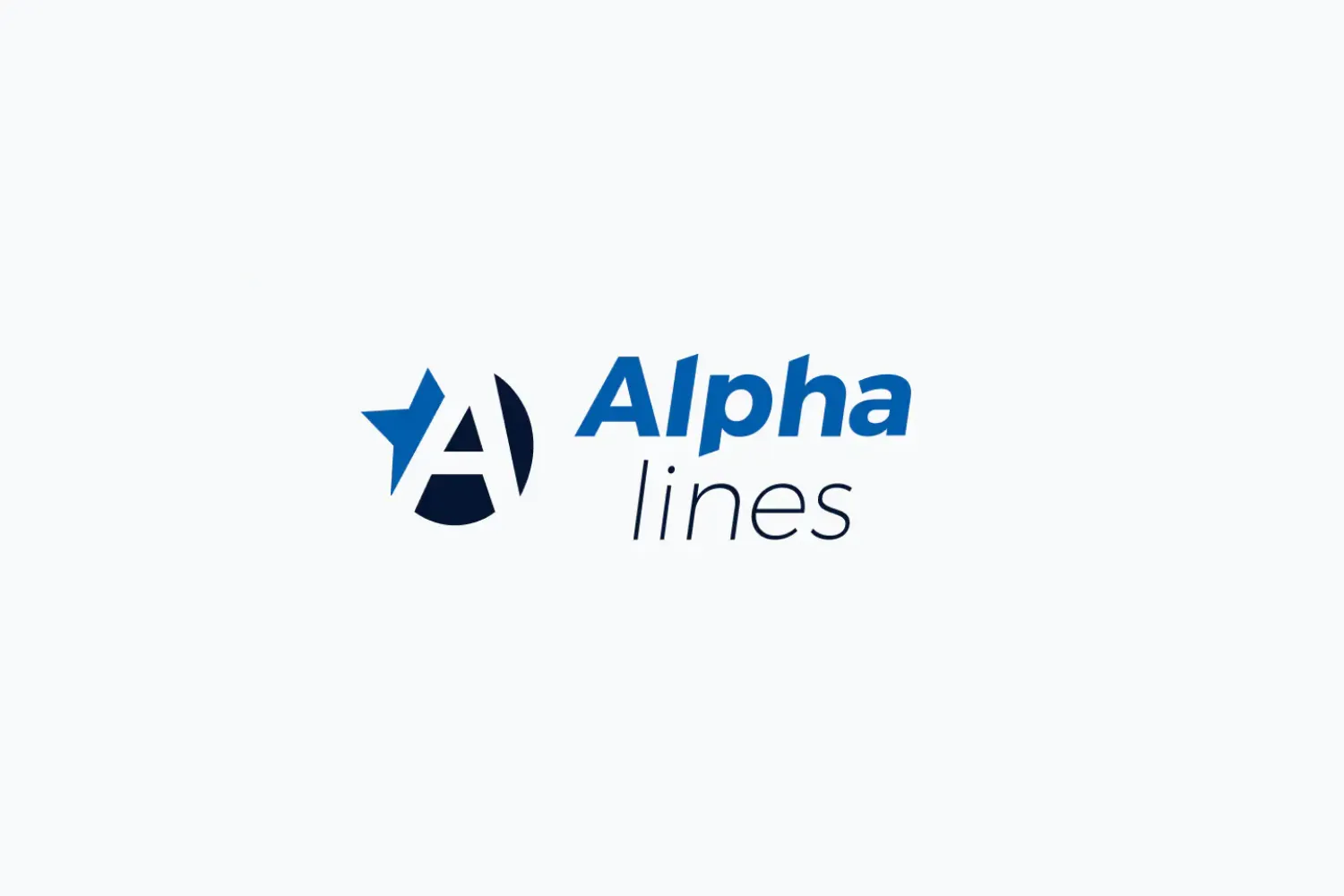 Alpha Lines Logo image