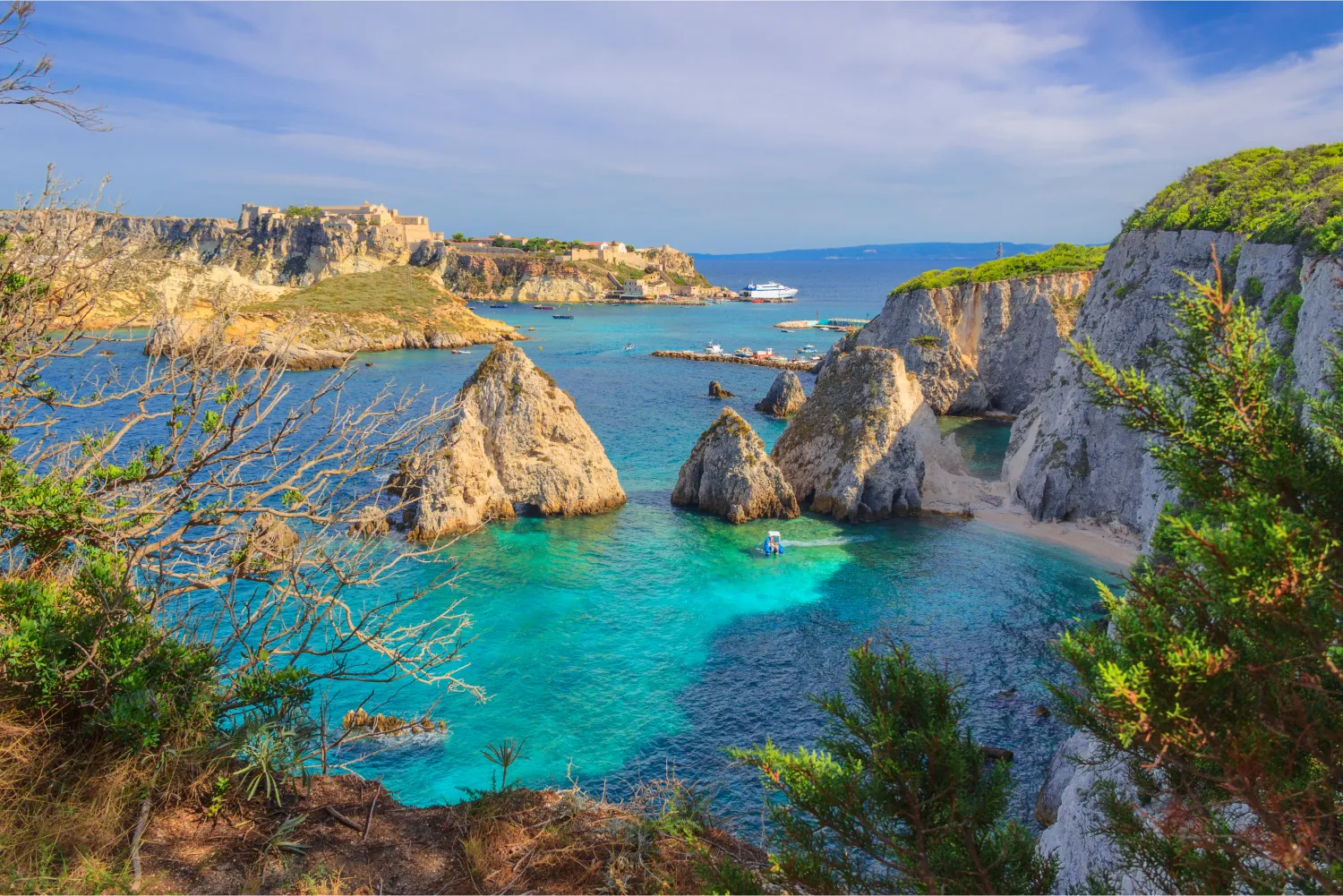 Tremiti Pagliai Falaises San Domino image